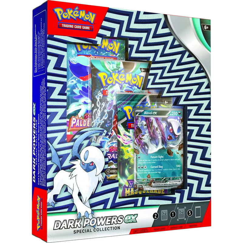 Pokemon TCG: Dark Powers Ex Special Collection - Gengar Ex & Absol Ex Promo Card Card Game Pokemon
