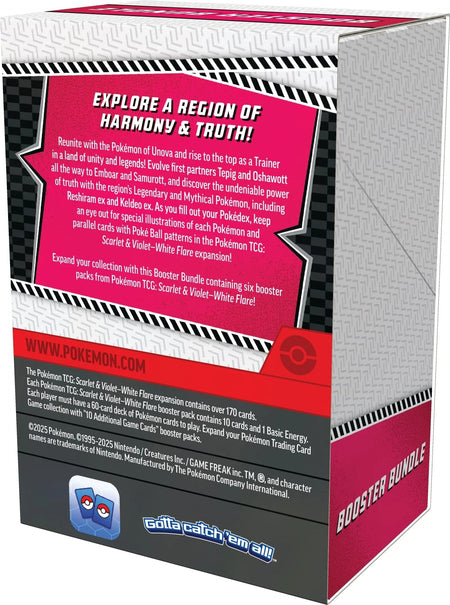 Pokemon TCG: Scarlet & Violet - White Flare Booster Bundle Card Game Pokemon