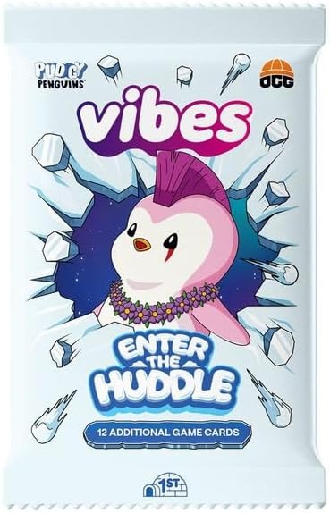 Vibes Pudgy Penguins TCG: Enter the Huddle 1st Edition Booster Box - 24 Packs Card Game Pudgy Penguins