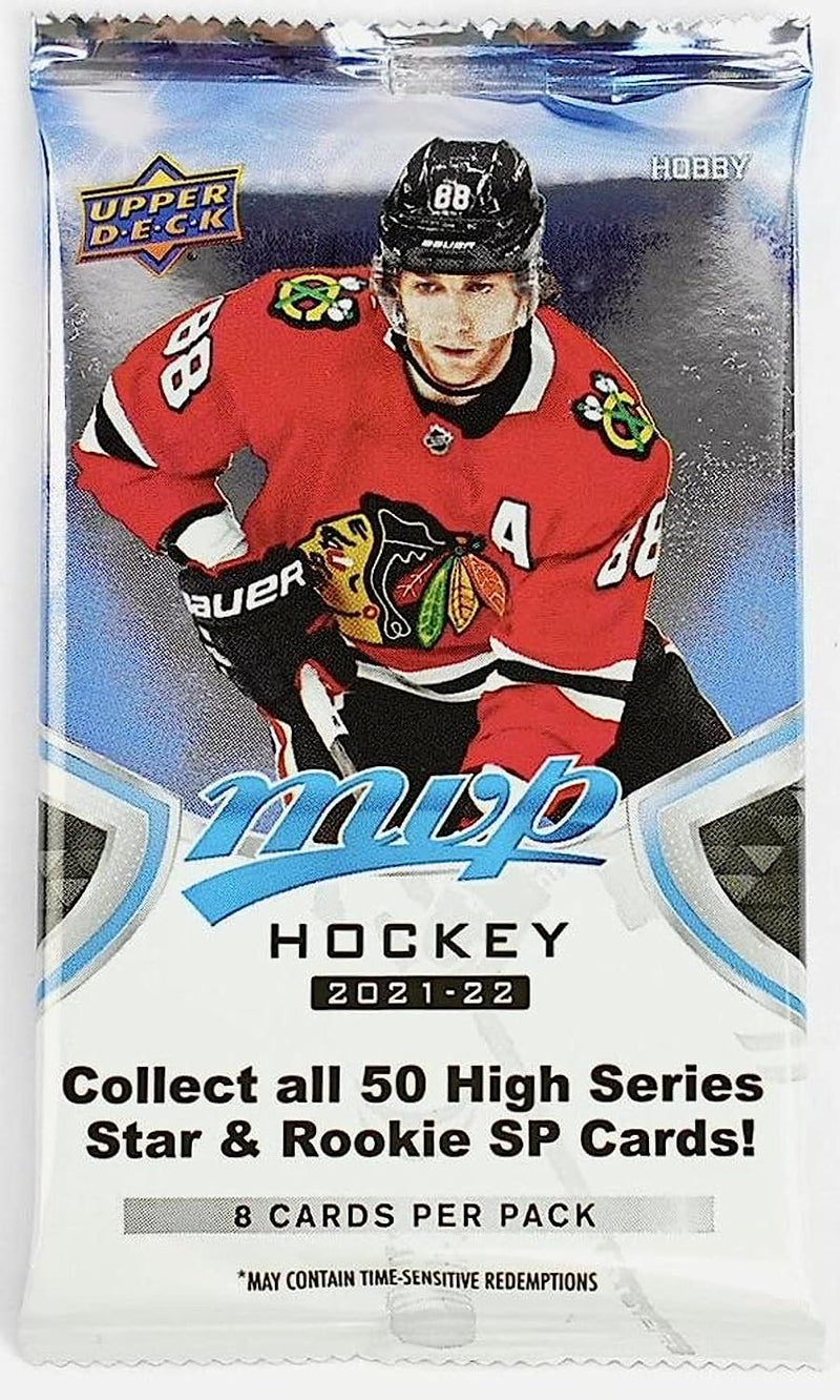 2021-22 Upper Deck MVP Hockey Hobby Box - 20 Packs Card Game Upper Deck