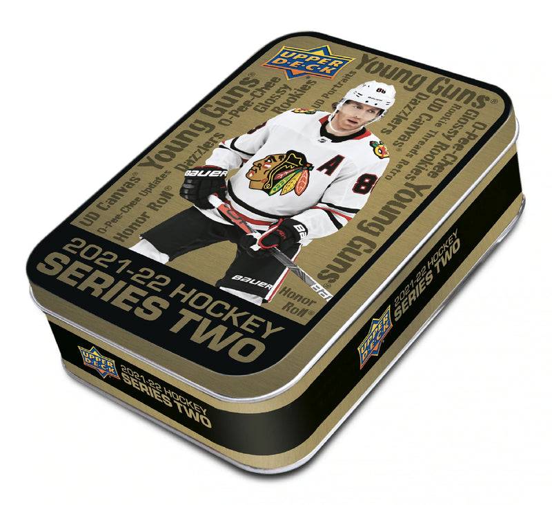 2021-22 Upper Deck Series 2 Hockey Cards Tin Card Game Upper Deck