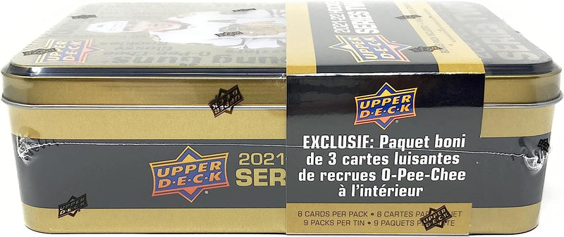 2021-22 Upper Deck Series 2 Hockey Cards Tin Card Game Upper Deck