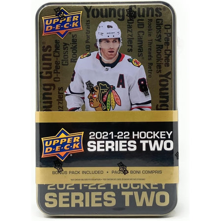 2021-22 Upper Deck Series 2 Hockey Cards Tin Card Game Upper Deck