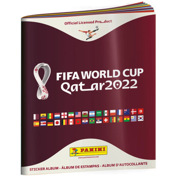 2022 Panini FIFA World Cup Soccer Sticker Album Card Game Panini
