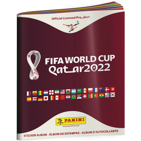 2022 Panini FIFA World Cup Soccer Sticker Album Card Game Panini