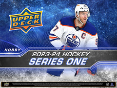 2023-24 Upper Deck Series 1 Hobby Box - 12 Packs Card Game Upper Deck