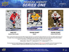 2023-24 Upper Deck Series 1 Hobby Box - 12 Packs Card Game Upper Deck