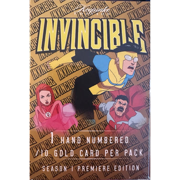 2025 Invincible Season 1 Keepsake Premiere Edition Gold /10 Mystery Box - 1 Card Memorabilia Keepsake