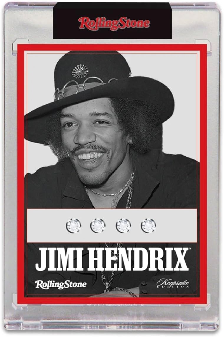 2025 Rolling Stone Jimi Hendrix Keepsake Premiere Edition Box - 1 Card Memorabilia Keepsake