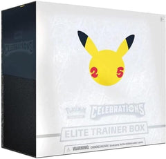 Pokemon TCG: 25th Anniversary Celebrations Elite Trainer Box Card Game Pokemon