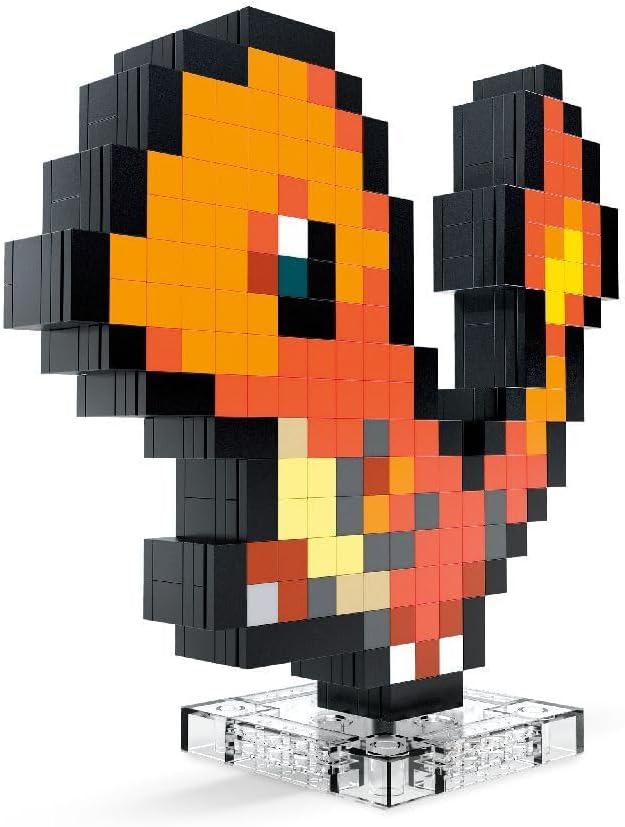 MEGA Pokemon: Charmander - Pixel Retro Style Art 349 Pieces