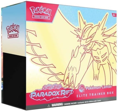 Pokemon TCG: Scarlet and Violet Paradox Rift Pokemon Center Elite Trainer Box - Roaring Moon Card Game Pokemon