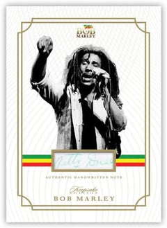 Keepsake: Bob Marley Premiere Hobby Edition Memorabilia Relics Booster Box Card Game Keepsake