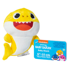 Baby Shark: Plush Baby Shark- 6" Pinkfong Plush Toys & Games WowWee