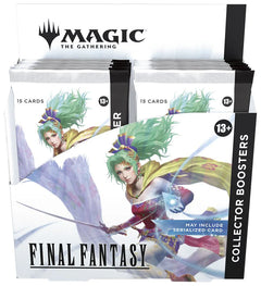 Magic: The Gathering TCG: Final Fantasy Collector Booster Box - 12 Packs Card Game Wizards of the Coast