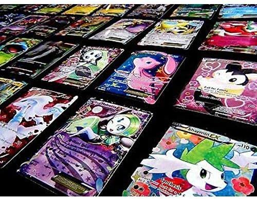 Pokemon TCG: 100 Assorted Cards (Common, Uncommon, Rare, Holo + Guaranteed Ex or Full Art) - Pokemon Individual Card Bundle Card Game Pokemon