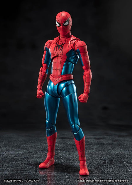 Tamashii Nations: Spider-Man No Way Home - New Red and Blue Suit S.H.Figuarts Toys & Games Bandai Namco