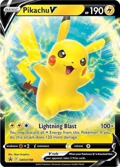 Pokemon TCG: Pikachu V Box Card Game Pokemon