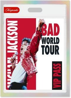 Keepsake: Michael Jackson Bad World Tour Premiere HOLO Booster Breaker Box Trading Cards Keepsake