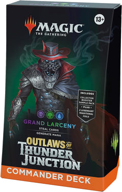 Magic: The Gathering TCG: Outlaws of Thunder Junction Commander Deck Bundle (All 4 Decks) Card Game Wizards of the Coast