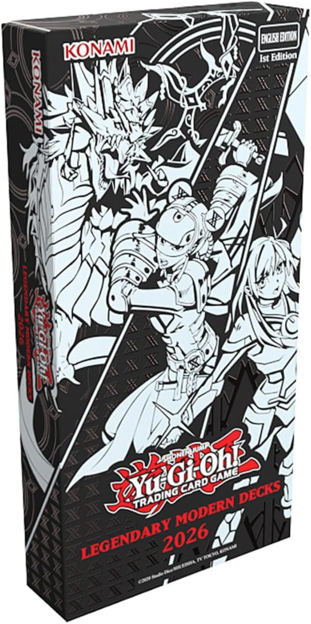 Yu-Gi-Oh! TCG: Legendary Modern Decks Box Set 2026 1st First Edition Card Game Konami