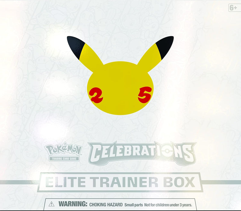 Pokemon TCG: 25th Anniversary Celebrations Elite Trainer Box Card Game Pokemon