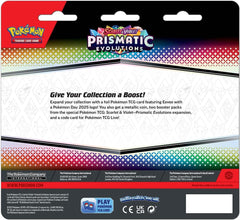 Pokemon TCG: Scarlet & Violet Prismatic Evolutions - 2 Pack Blister & Eevee Promo Card Game Pokemon