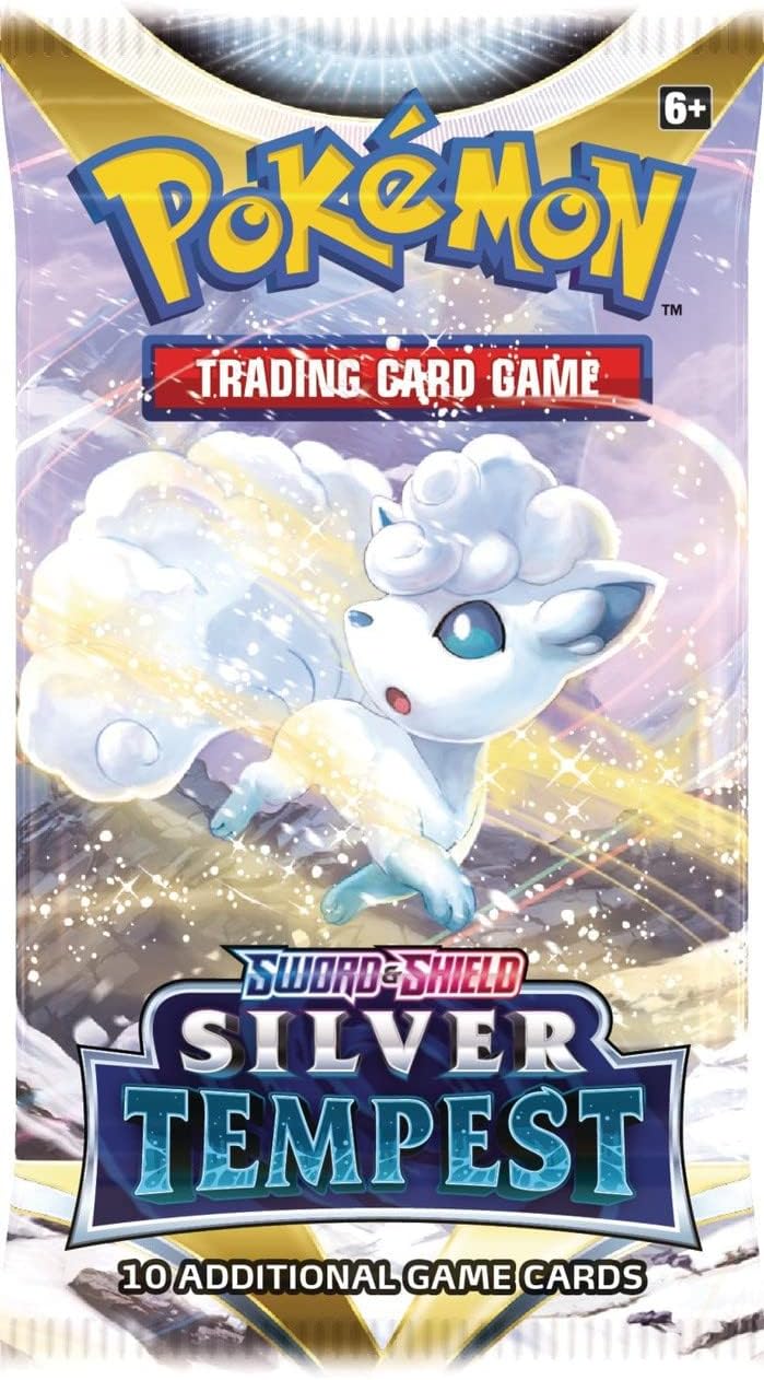 Pokemon TCG: Sword & Shield - Silver Tempest Booster Pack Card Game Pokemon