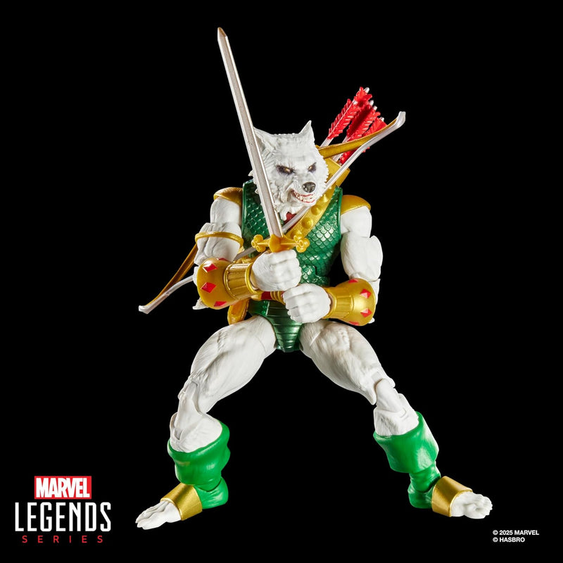 Magic: The Gathering TCG: Spider-Man Legends - Man-Wolf Action Figure & Card Toys & Games Marvel