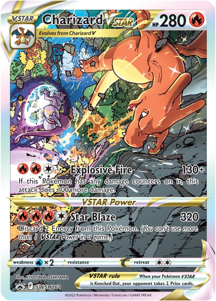 Pokemon TCG: Sword & Shield Ultra-Premium Collection - Charizard Card Game Pokemon