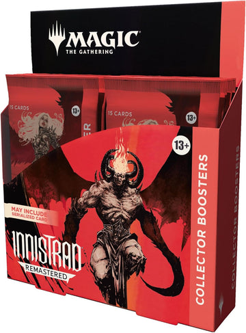 Magic: The Gathering TCG: Innistrad Remastered Collector Booster Box - 12 Packs Card Game Wizards of the Coast