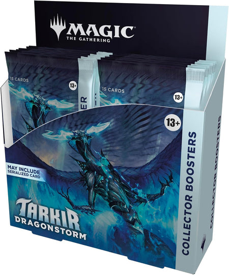 Magic: The Gathering TCG: Tarkir Dragonstorm Collector Booster Box - 12 Packs Card Game Wizards of the Coast