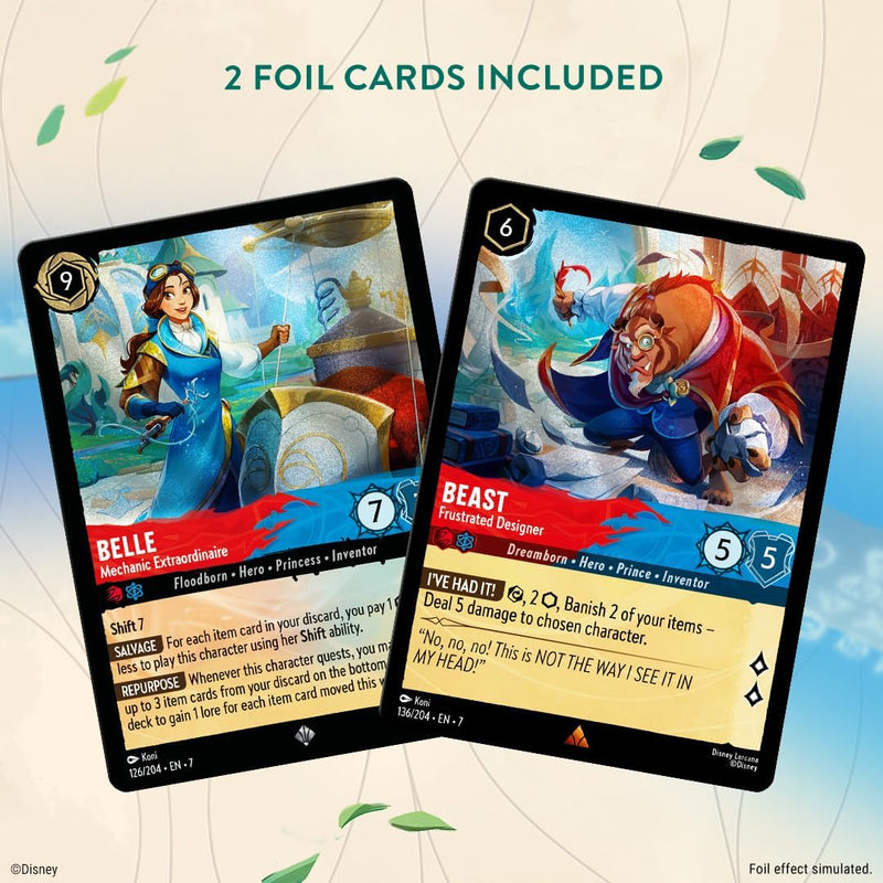 Disney Lorcana TCG: Archazia's Island Starter Decks - 2 Decks Card Game Ravensburger