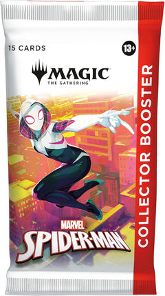Magic The Gathering TCG: Marvel's Spider-Man Collector Booster Omega Pack Card Game Wizards of the Coast