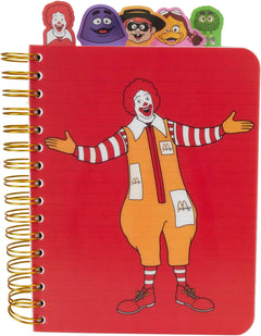 Loungefly McDonald's Characters - Spiral Tab Journal Memorabilia Loungefly