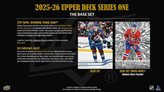 Upper Deck 2025-26 Series 1 Hockey Binder Starter Kit - 1 Pack + Exclusive Sophomore Sensation Card Sports Cards Upper Deck