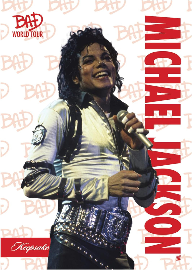 Keepsake: Michael Jackson Bad World Tour Premiere Relics Chase Mini Box Card Set Trading Cards Keepsake