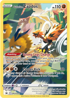 Pokemon TCG: Crown Zenith Tin - Galarian Zapdos Card Game Pokemon