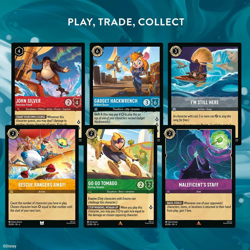 Disney Lorcana TCG: Azurite Sea Illumineer's Trove Card Game Ravensburger