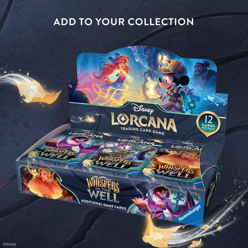 Disney Lorcana TCG: Whispers in the Well Booster Box - 24 Packs