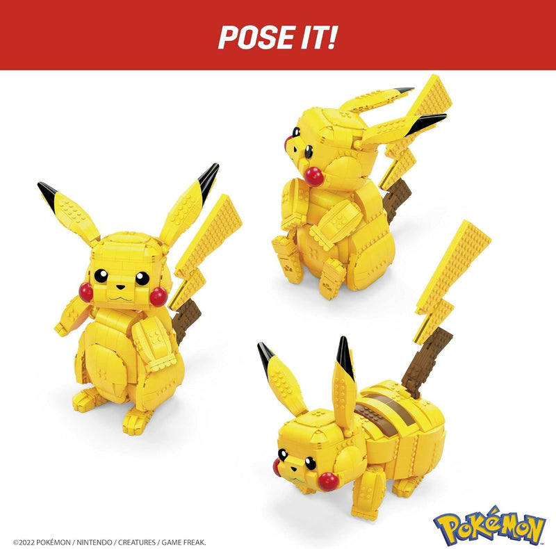 MEGA Pokemon: Jumbo Pikachu - 825 Piece Building Set Toys & Games Mattel