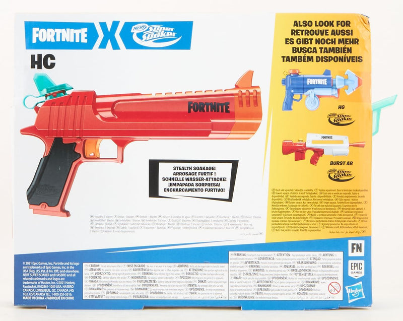 Nerf Super Soaker Fortnite HC Water Blaster Toys & Games Hasbro