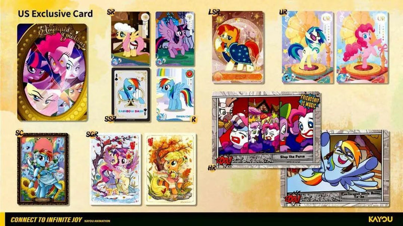 Kayou TCG: My Little Pony Friendship Eternal Moon Edition Series 1 Booster Box - 24 Packs Card Game Kayou
