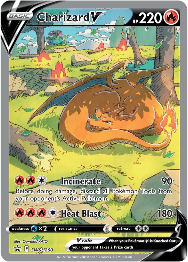 Pokemon TCG: Sword & Shield Ultra-Premium Collection - Charizard Card Game Pokemon
