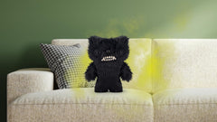 Fuggler: Fart Face Series 1 - Munch Munch Black Long Ugly Monster Plush Toy Toys & Games Zuru