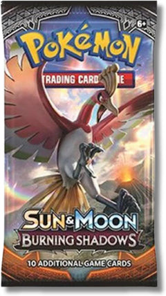 Pokemon TCG: Sun & Moon Burning Shadows Booster Pack Card Game Pokemon