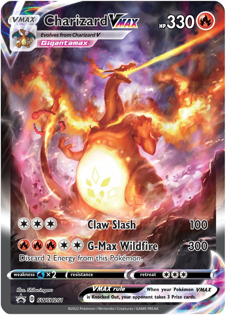 Pokemon TCG: Sword & Shield Ultra-Premium Collection - Charizard Card Game Pokemon