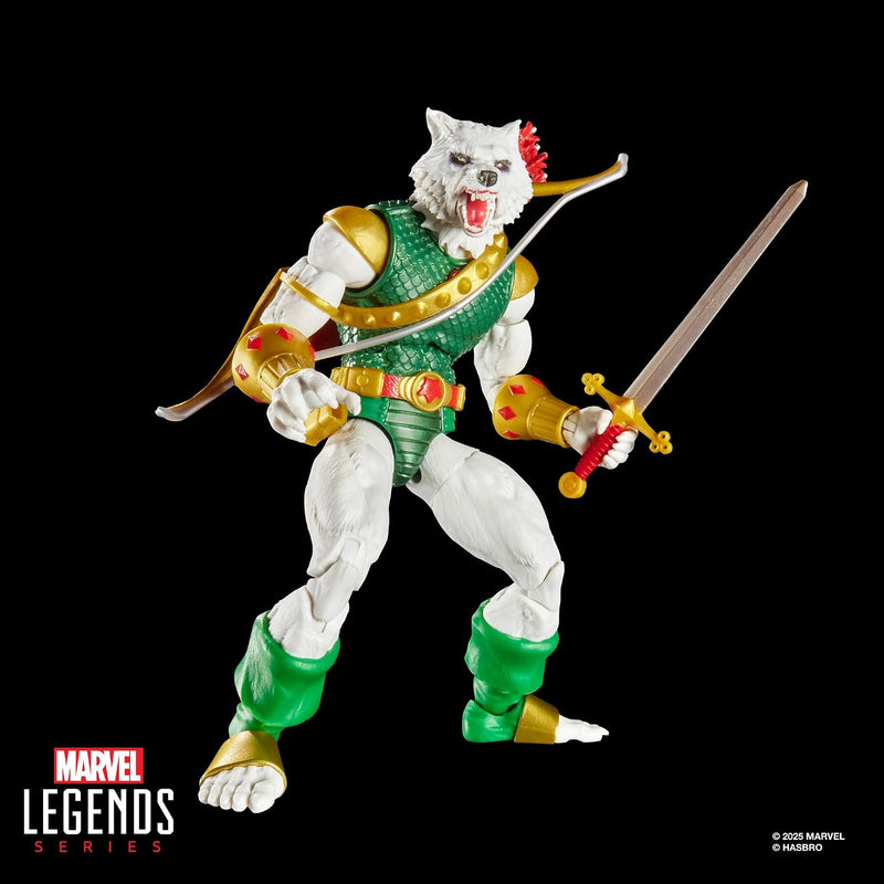 Magic: The Gathering TCG: Spider-Man Legends - Man-Wolf Action Figure & Card Toys & Games Marvel