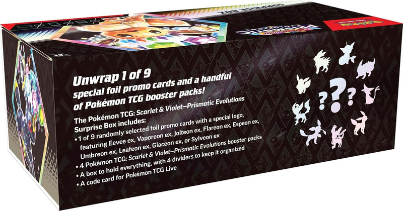 Pokemon TCG: Scarlet & Violet - Prismatic Evolutions Surprise Box Card Game Pokemon