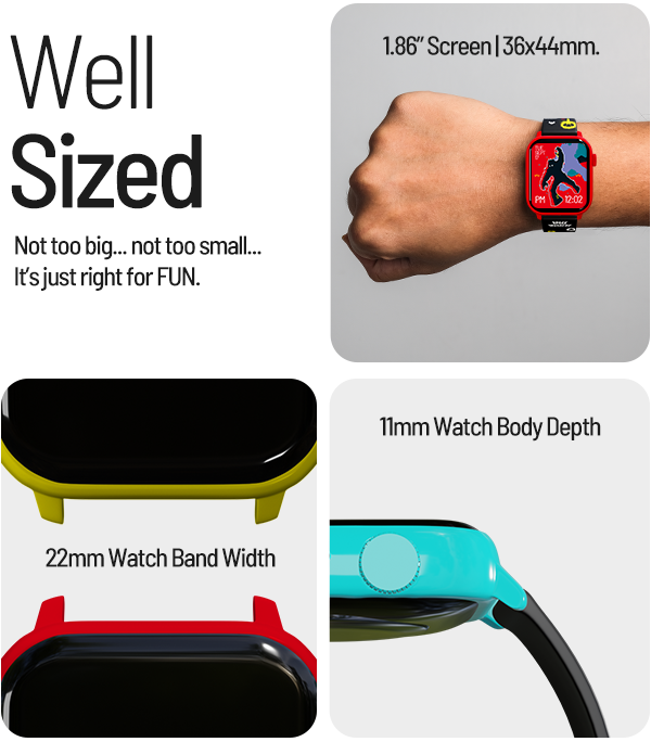 My Play Watch: Space Invaders - Yellow Accessories My Play Watch